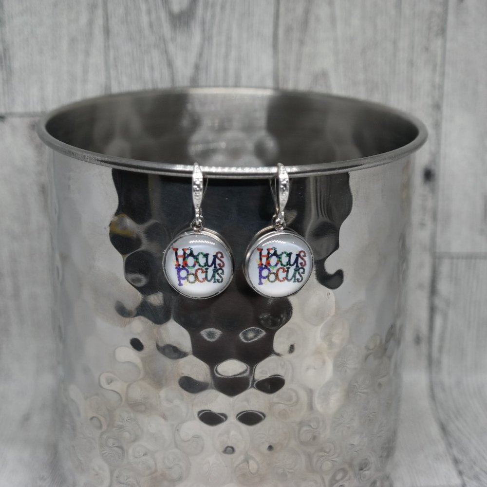HOCUS POCUS Stud Graphic Earrings